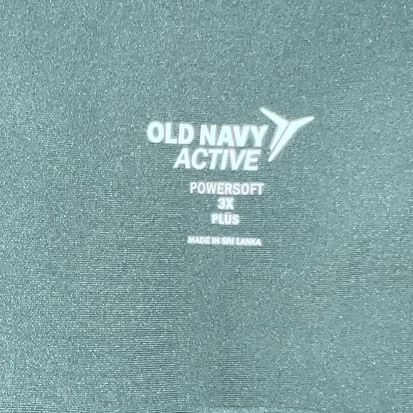 NWOT! Old navy 3x powersoft hidden pocket 7/8 leggings - Picture 6 of 7